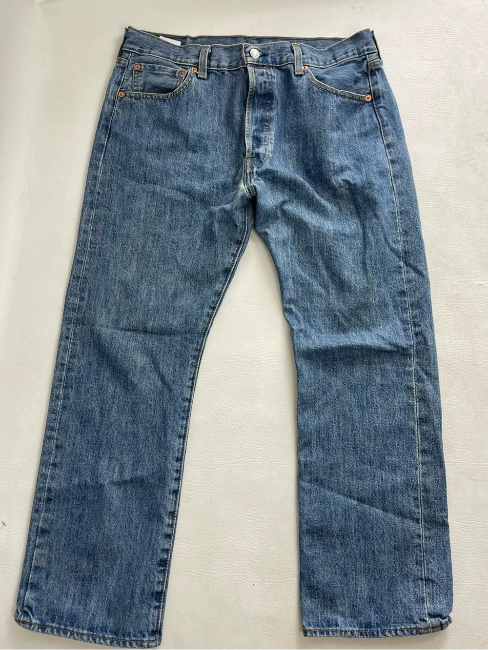 Levi’s 501 Original Fit Button Fly Jeans Men’s 36x29 Medium Wash Cotton